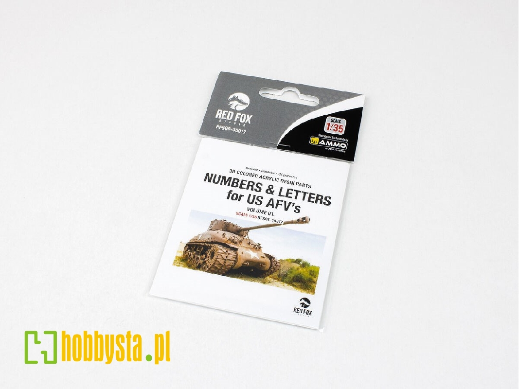 Numbers & Letters For Us Afv's Volume 1 - zdjęcie 1 Numbers & Letters For Us Afv's Volume 1 - zdjęcie 1