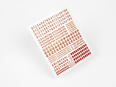 Numbers & Letters For Us Afv's Volume 1 - zdjęcie 5
