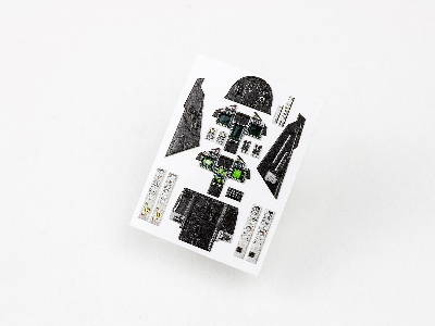 Jas 39 A Early Gripen - Instrumert Panel Set (Designed To Be Used With Italeri Kits) - zdjęcie 6