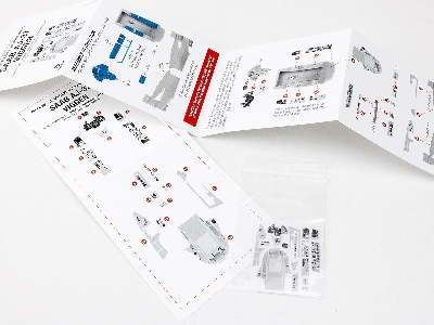 Saab Aj-37 Viggen - instrument Panel Set (Designed To Be Used With Special Hobby Kits) - zdjęcie 4