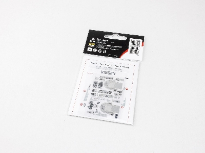 Saab Sk-37/Sk-37e Viggen - instrument Panel Set (Designed To Be Used With Special Hobby Kits) - zdjęcie 2