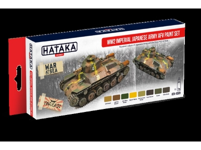 HTK-AS69 WWII Imperial Jap. Army AFV set - zdjęcie 1