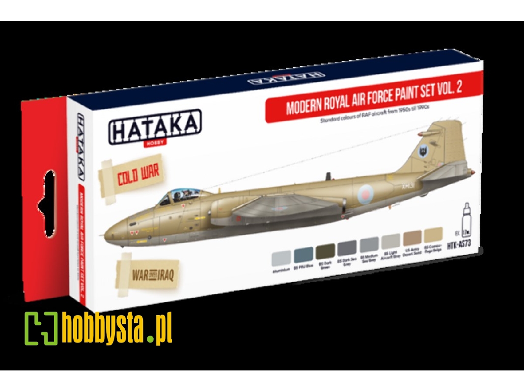 HTK-AS73 Modern Royal Air Force paint set v.2 - zdjęcie 1 HTK-AS73 Modern Royal Air Force paint set v.2 - zdjęcie 1