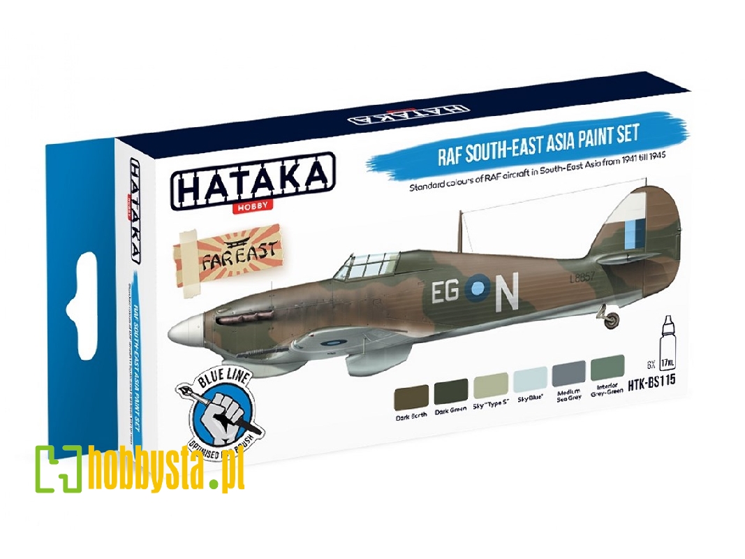Htk-bs115 Raf Sout-east Asia Paint Set - zdjęcie 1 Htk-bs115 Raf Sout-east Asia Paint Set - zdjęcie 1