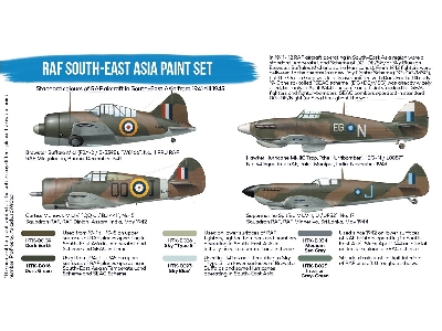 Htk-bs115 Raf Sout-east Asia Paint Set - zdjęcie 3