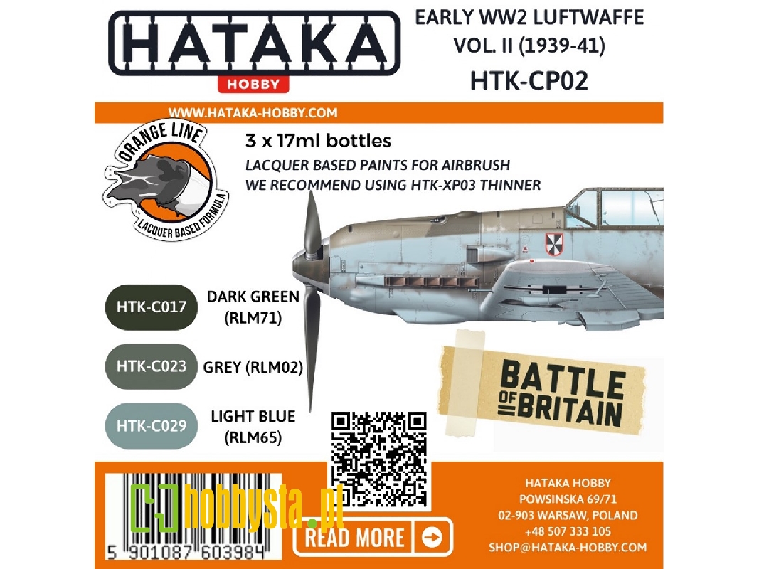 Htk-cp02 Early Ww2 Luftwaffe Vol. Ii (1939-41) - zdjęcie 1 Htk-cp02 Early Ww2 Luftwaffe Vol. Ii (1939-41) - zdjęcie 1