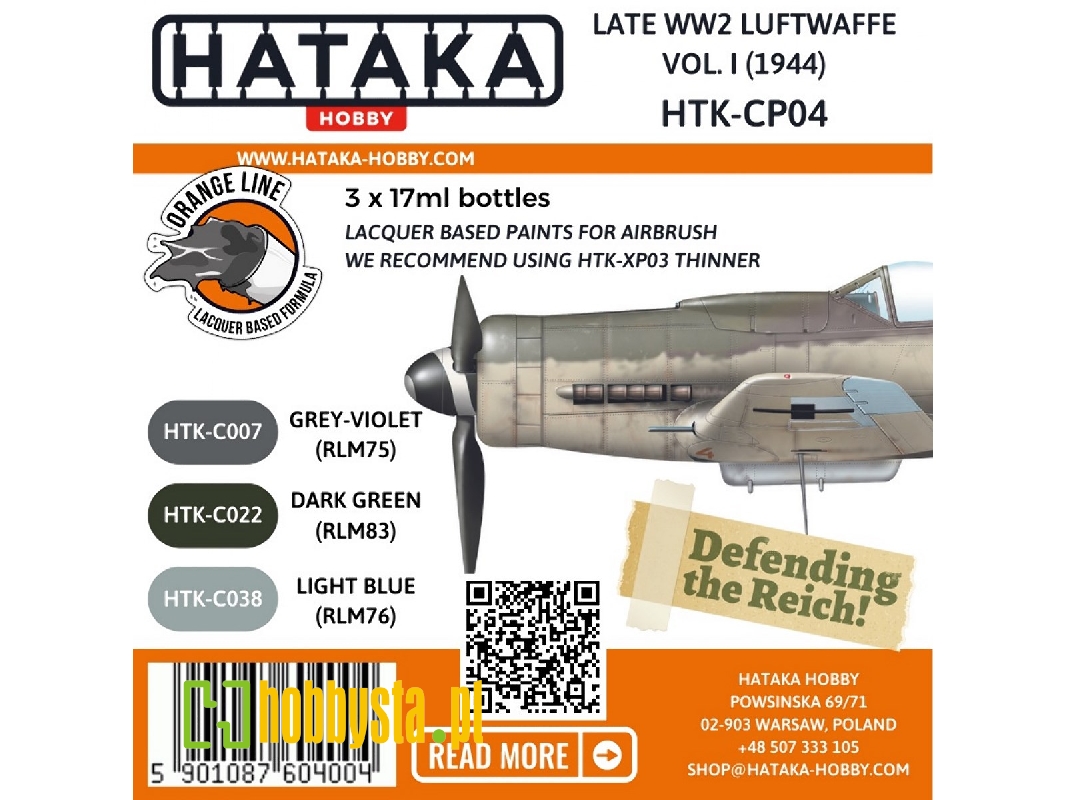 Htk-cp04 Late Ww2 Luftwaffe Vol. I (1944) - zdjęcie 1 Htk-cp04 Late Ww2 Luftwaffe Vol. I (1944) - zdjęcie 1