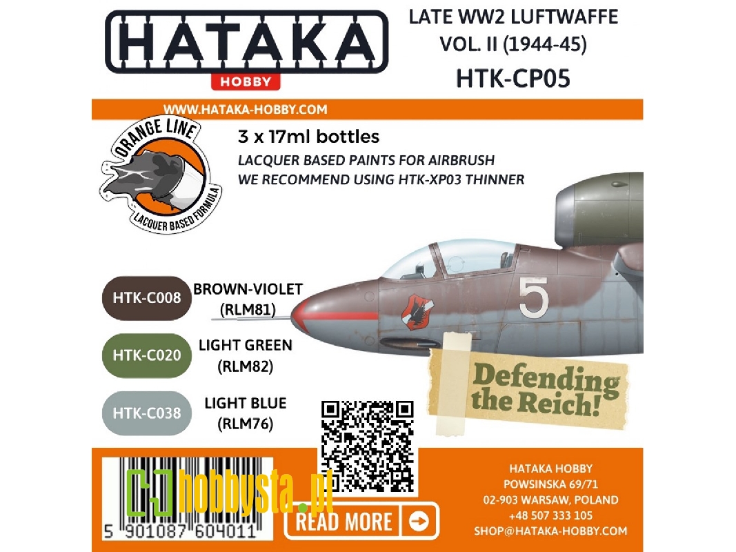 Htk-cp05 Late Ww2 Luftwaffe Vol. Ii (1944-45) - zdjęcie 1 Htk-cp05 Late Ww2 Luftwaffe Vol. Ii (1944-45) - zdjęcie 1