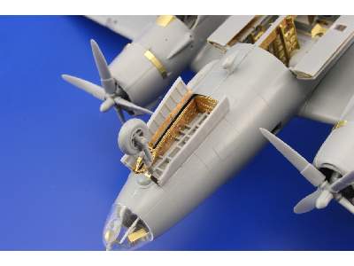  B-26B/ C/F/ G exterior + bomb bay 1/72 - Hasegawa - blaszki - zdjęcie 9