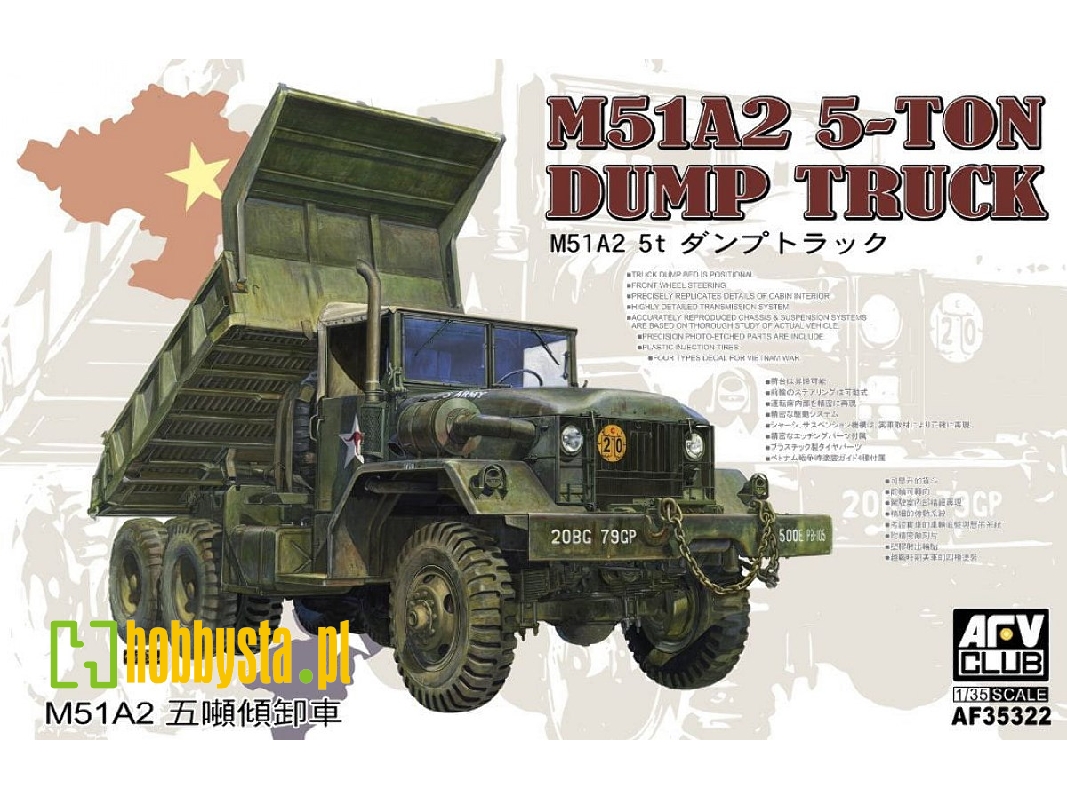 M51a2 5-ton Dump Truck - zdjęcie 1 M51a2 5-ton Dump Truck - zdjęcie 1