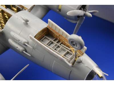  B-26B/ C/F/ G exterior + bomb bay 1/72 - Hasegawa - blaszki - zdjęcie 11