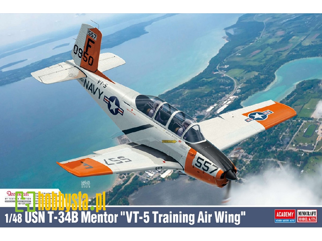 Beechcraft T-34b Mentor - Vt-5 Training Air Wing - zdjęcie 1 Beechcraft T-34b Mentor - Vt-5 Training Air Wing - zdjęcie 1