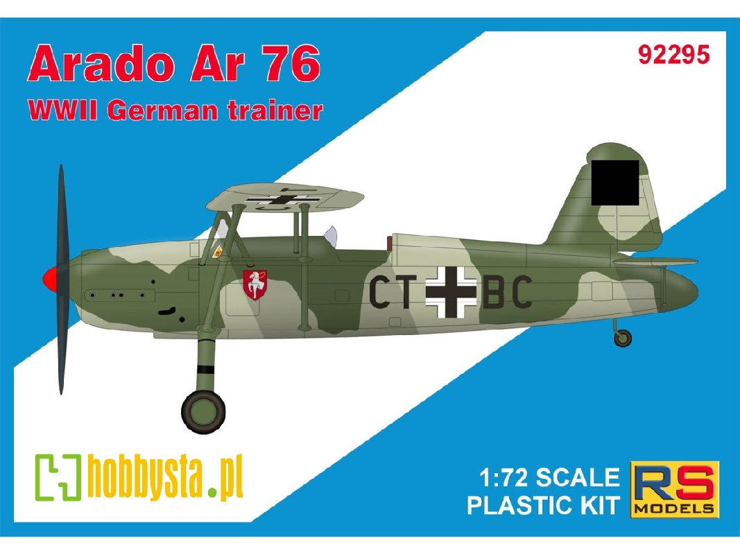 Arado Ar-76 Light Fighter - 3 Decal Versions For Luftwaffe - zdjęcie 1 Arado Ar-76 Light Fighter - 3 Decal Versions For Luftwaffe - zdjęcie 1