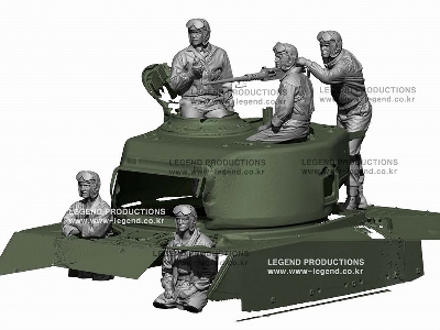 Ww2 Us Tank Crew Set - zdjęcie 1