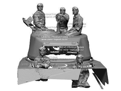 Ww2 Us Tank Crew Set - zdjęcie 3