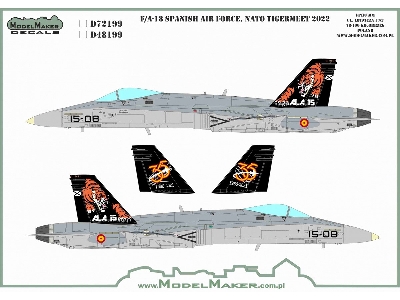 Spanish F/A-18 Nato Tiger Meet 2022 - zdjęcie 3