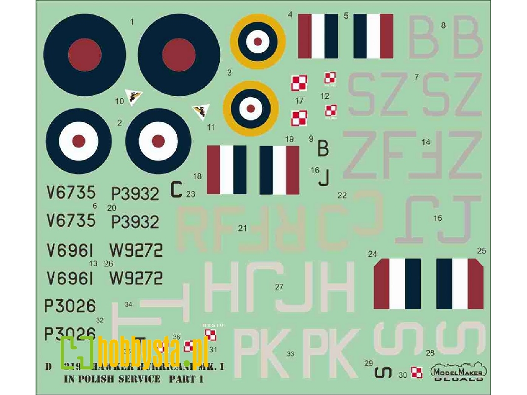 Hawker Hurricane Mk.I In Polish Service Part 1 - zdjęcie 1 Hawker Hurricane Mk.I In Polish Service Part 1 - zdjęcie 1