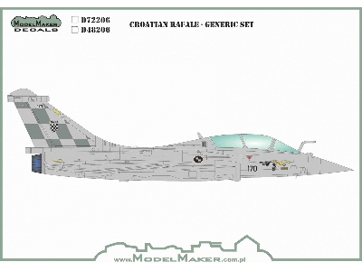 Croatian Rafale - Generic Set And Masks Set - zdjęcie 4