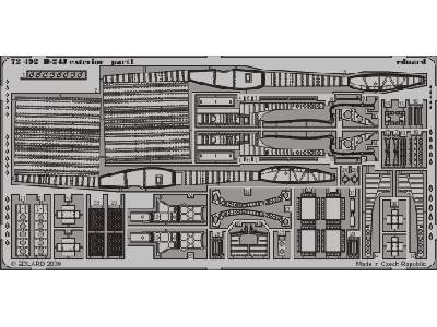  B-24J exterior 1/72 - Hasegawa - blaszki - zdjęcie 2