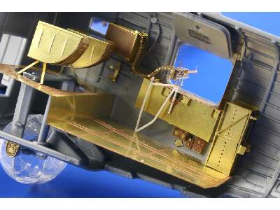  B-24J rear interior 1/48 - Monogram - blaszki - zdjęcie 6