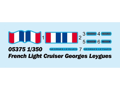 French Light Cruiser Georges Leygues - zdjęcie 3