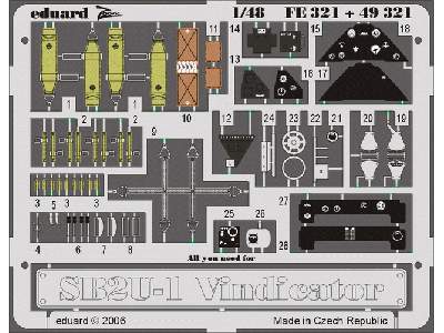  B-25B interior 1/48 - Accurate Miniatures - blaszki - zdjęcie 2