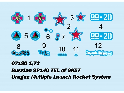 Russian 9p140 Tel Of 9k57 Uragan Multiple Launch Rocket System - zdjęcie 3
