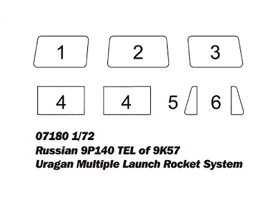 Russian 9p140 Tel Of 9k57 Uragan Multiple Launch Rocket System - zdjęcie 4