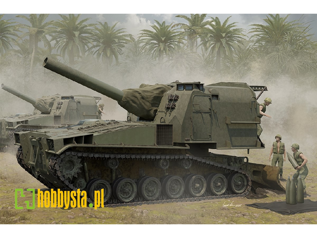 M55 203mm Self-propelled Howitzer - zdjęcie 1 M55 203mm Self-propelled Howitzer - zdjęcie 1