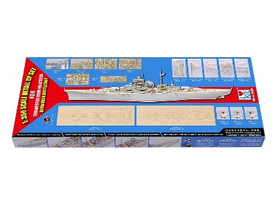 Bismarck Detail Up Set (For Trumpeter 05358) - zdjęcie 1