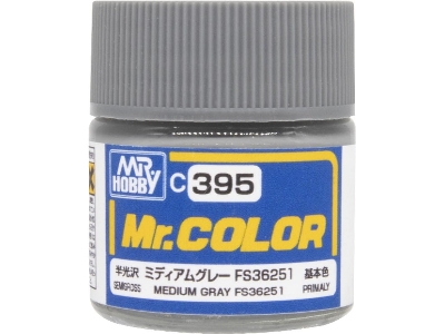 C395 Medium Gray Fs36251 Semi-gloss - zdjęcie 1