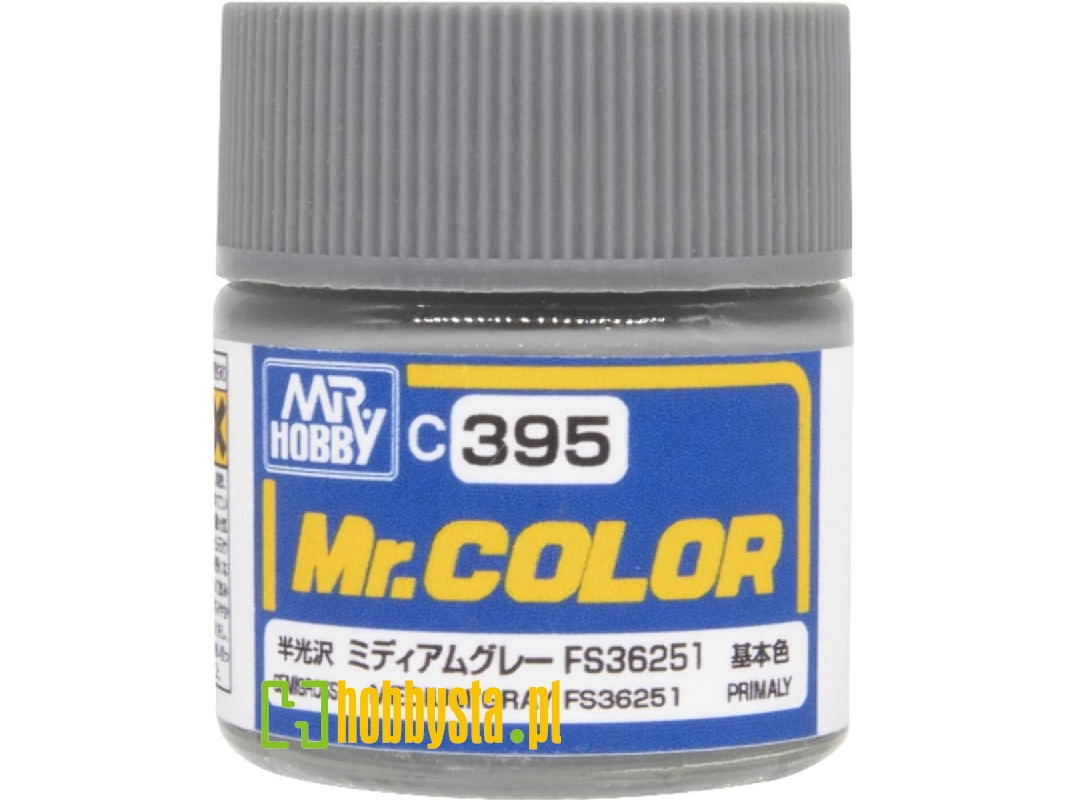 C395 Medium Gray Fs36251 Semi-gloss - zdjęcie 1 C395 Medium Gray Fs36251 Semi-gloss - zdjęcie 1