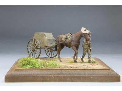 Imperial Japanese Army Military Horse-drawn Cart Type 39 Transport Cart Ko - zdjęcie 8