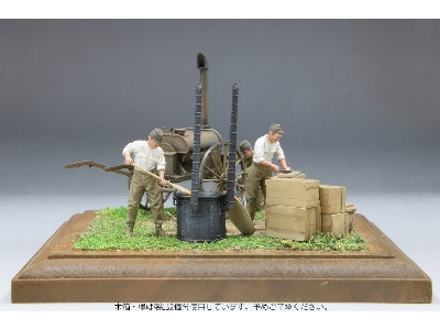 Imperial Japanese Army Field Kitchen Unit And Type 97 Movable Boiler - zdjęcie 7