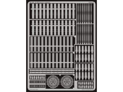  B-1B exhaust 1/48 - Monogram - blaszki - zdjęcie 1