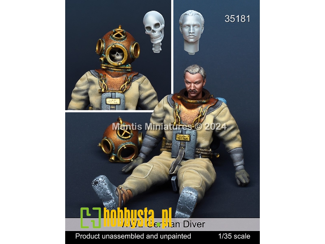 Ww2 German Diver (Alternative Heads) - zdjęcie 1