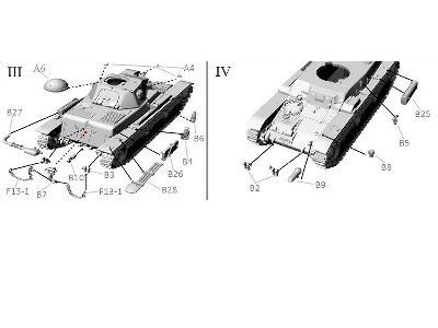 Francuski czołg lekki Renault R40 z armata 37 mm SA18 - zdjęcie 3