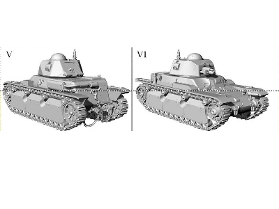 Francuski czołg lekki Renault R40 z armata 37 mm SA18 - zdjęcie 4