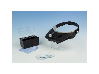 Lightcraft Led Headband Magnifier Kit With Bi-plate Magnification - zdjęcie 1
