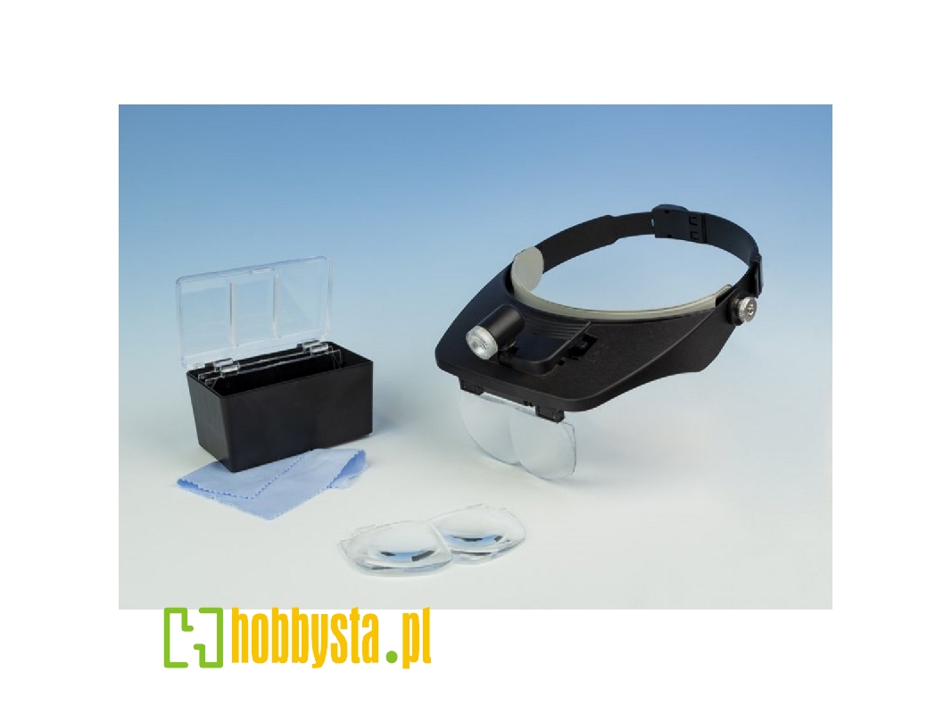 Lightcraft Led Headband Magnifier Kit With Bi-plate Magnification - zdjęcie 1 Lightcraft Led Headband Magnifier Kit With Bi-plate Magnification - zdjęcie 1