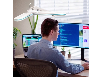 Lightcraft Double-headed Versatile Task Lamp - zdjęcie 3