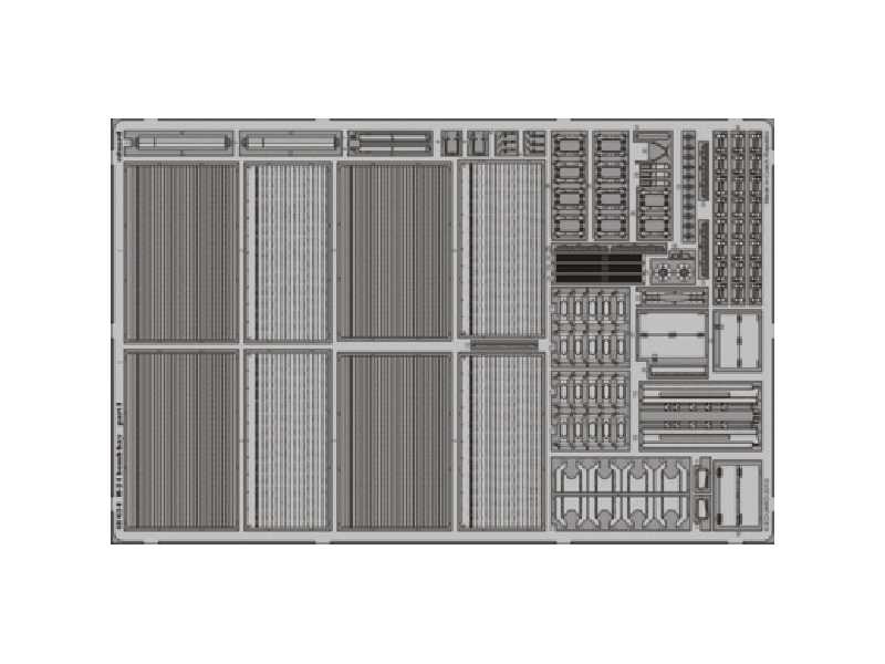 B-24 bomb bay 1/48 - Monogram - blaszki - zdjęcie 1 B-24 bomb bay 1/48 - Monogram - blaszki - zdjęcie 1