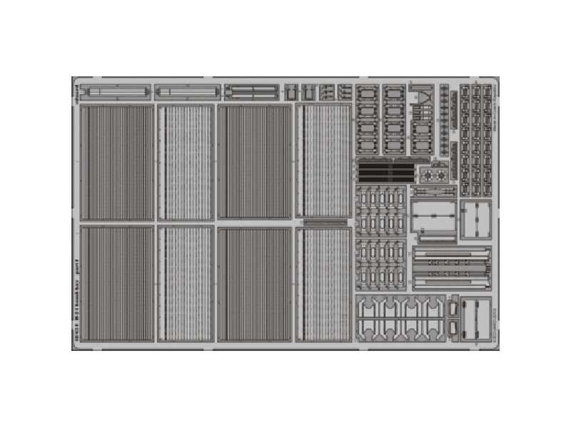  B-24 bomb bay 1/48 - Monogram - blaszki - zdjęcie 1