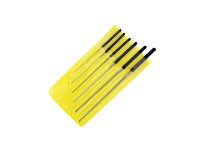 Modelcraft 6 Pce Precision Cutting Broach Set (0.6 - 2.0mm) - zdjęcie 1