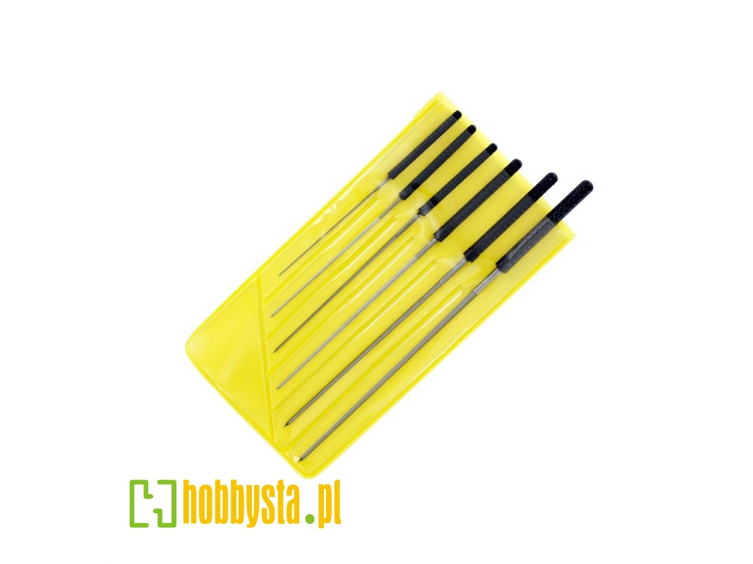 Modelcraft 6 Pce Precision Cutting Broach Set (0.6 - 2.0mm) - zdjęcie 1 Modelcraft 6 Pce Precision Cutting Broach Set (0.6 - 2.0mm) - zdjęcie 1