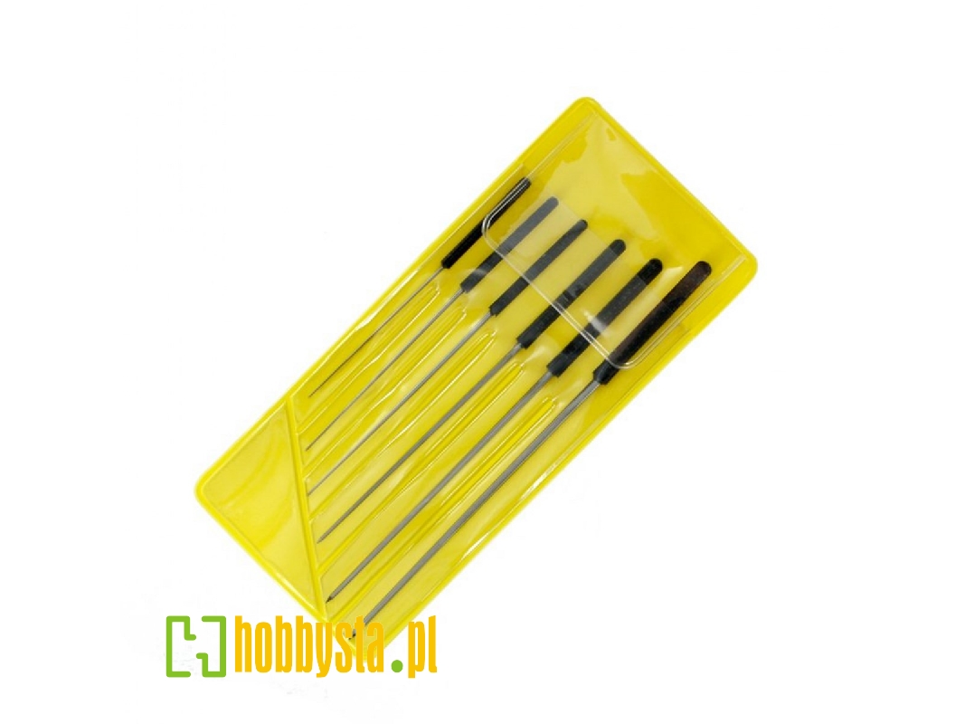Modelcraft 6 Pce Precision Smoothing Broach Set (0.6 - 2.0mm) - zdjęcie 1