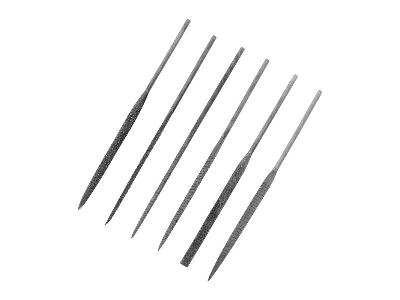Modelcraft 6 Pce Needle Rasp File Set (140mm) - zdjęcie 1