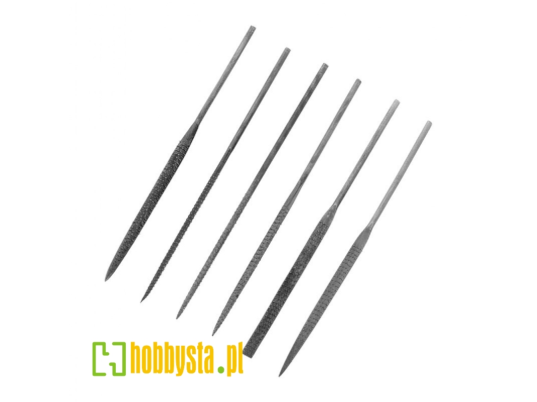 Modelcraft 6 Pce Needle Rasp File Set (140mm) - zdjęcie 1 Modelcraft 6 Pce Needle Rasp File Set (140mm) - zdjęcie 1