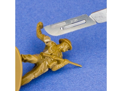 Modelcraft Precision Saw Set (0.24mm) With Scalpel Handle - zdjęcie 4