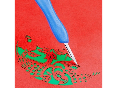 Plastic Scalpel Handle With 5 blades #11 - zdjęcie 4
